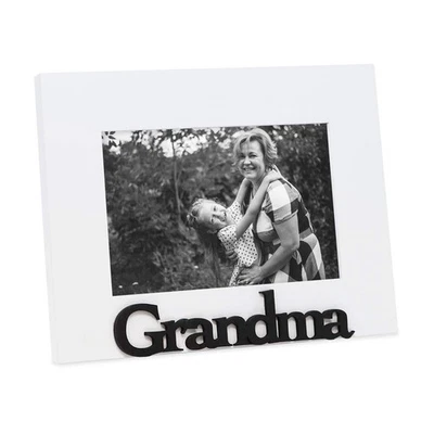 White Wood Sentiments Grandma Picture Frame, 4x6 inch, Photo Gift for Grandmo... - Image 1 of 4