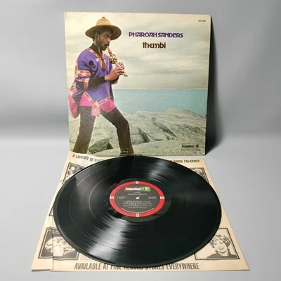 Pharoah Sanders Thembi LP Vinyl 1971 Impulse Label AS 9206 Jazz - Image 1 of 4