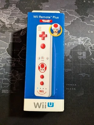 Nintendo Wii Motion Plus Remote Limited Edition Toad Wii U New Sealed USA - Image 1 of 4