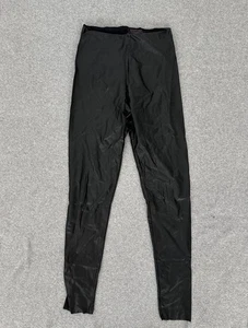 Commando Control Leggings Damen Large schwarz Kunstleder hoher Bund Shapewear - Bild 1 von 4