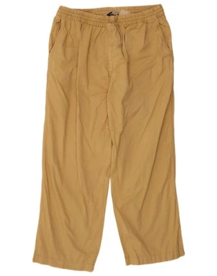FILA Mens Straight Trousers W38 L28 Beige BI13 - Image 1 of 4