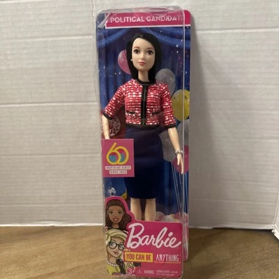 Nueva Barbie candidata política 2018 Mattel nueva en caja 60 aniversario. Foto 1 de 4