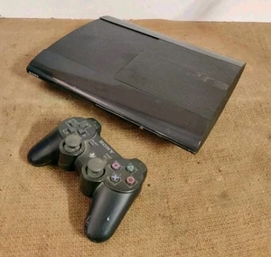 Sony PS3 SuperSlim Nera - PlayStation 3 - CECH-4004A PlayStation Ricambi  - Foto 1 di 4