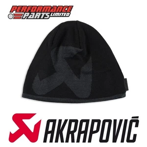 Original Akrapovic Beanie Mütze schwarz / grau One Size mit Logo offizielles Produkt - Bild 1 von 4
