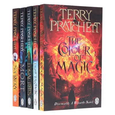Discworld Series By Terry Pratchett 5 Books Collection Box - Fiction - Paperback - Image 1 of 4