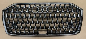 Genuine Audi A8 S8 Facelift Quattro 2019-ON FRONT BUMPER GRILL 4N0853651 AA AB - Picture 1 of 9
