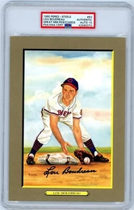 Lou Boudreau Signed Perez Steele Great Moments - PSA DNA 10 - Picture 1 of 1
