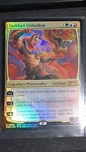 Sarkhan Unbroken *APAC PROMO FOIL* - Magic the gathering NM - Picture 1 of 1