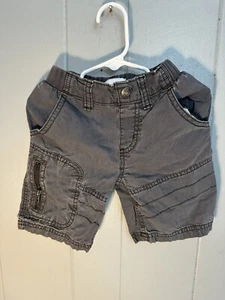 Pantalones cortos cargo de punto negro Sonoma para niños pequeños talla 4T ligeramente usados - Imagen 1 de 4