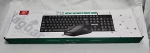 BIOJEE Mouse and Keyboard Combo Set- Wired, USB- Lightweight - Picture 1 of 5