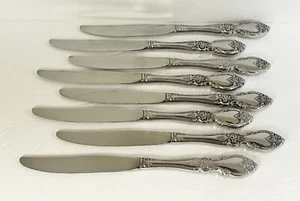 8 Piece Oneida Community Louisiana Stainless Steel Knife Set 9 1/8" Long - Picture 1 of 3