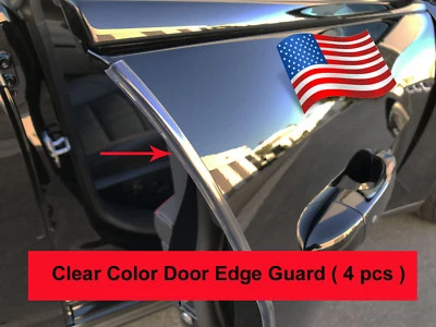 4pcs set CLEAR DOOR EDGE GUARD Protection Trim Molding Stripe for buick models - Изображение 1 из 3