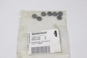 NEUF - Origine KTM - 1X Pastille calle de soupape KTM  60036035230 D=10/2,30 03 - Picture 1 of 1