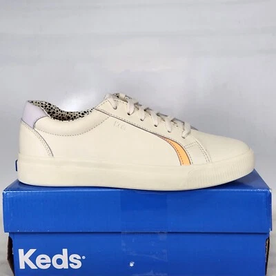 Talla 7 - Forro Pop de Cuero KEDS Pursuit - Tostado/Crema - Mujer Foto 1 de 4