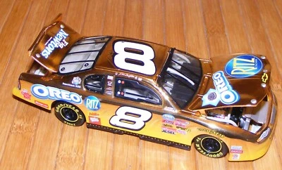 Dale Earnhardt Jr. 2003 RCCA 1/32 Scale Oreo Ritz 24kt Gold Car - Image 1 of 4