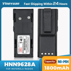 1PC 1800mAh HNN9628 Motorola Battery Replacement for GP88 GP300 GTX800 LTS2000 - Picture 1 of 12