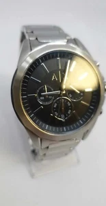 Armani Exchange AX2600 Herren Chronograph schwarzes Zifferblatt Edelstahl Uhr. - Bild 1 von 3