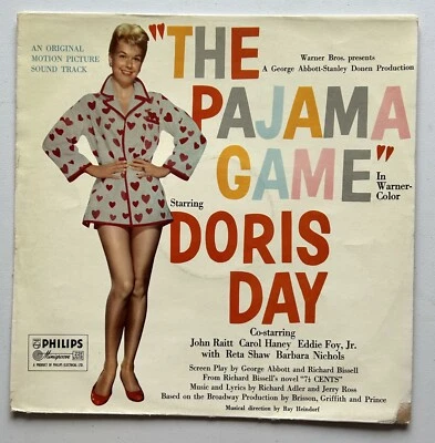 Doris Day -  The Pajama Game -  12" Vinyl LP - PHILIPS 1957 - Image 1 of 4
