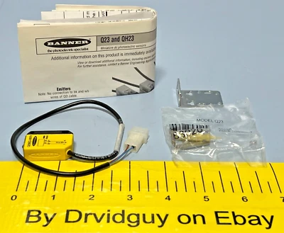 Banner Engineering Q236EQ-69978 Photocell, Horizontal Emitter, 10-30 VDC - Image 1 of 4