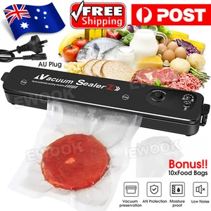 Vacuum Food Sealer Machine Storage Fresh Packaging Kitchen Heat Saver Seal Bag - Picture 1 of 10