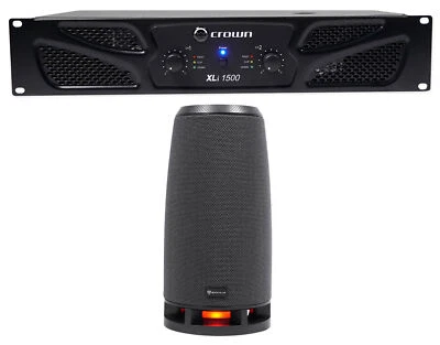 Crown Pro XLi1500 900w 2 Channel DJ/PA Power Amplifier Professional Amp+RockShip - Image 1 of 4