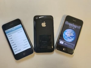VERY RARE iOS 2.0 iPhone 3G 8GB 16GB Black White Tested 100% WORKING! UNLOCKED - Afbeelding 1 van 11