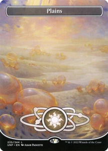 MTG Plains 235 Borderless - Unfinity #235 - Imagen 1 de 1