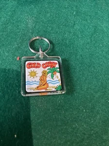 Vintage Gold Coast Australia Cheeky Keyring Key Ring - Picture 1 of 2
