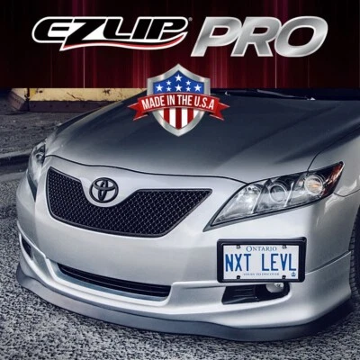 EZ Lip Front Splitter PRO - 2-inch Spoiler Body Kit Wing Trim Toyota Lexus Scion - Image 1 of 4