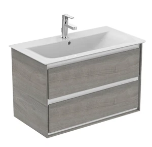 Ideal Standard Connect Air Waschtischunterschrank 2 Auszüge eiche grau E0819PS - Bild 1 von 2