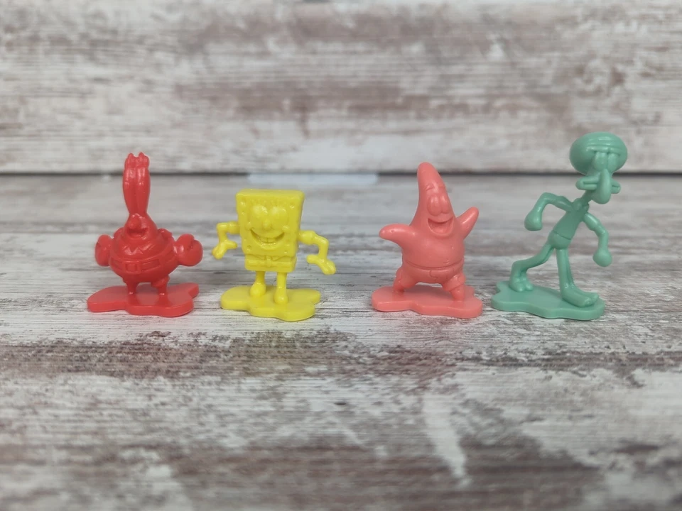 2014 Monopoly Spongebob Squarepants Edition Replacement Tokens Figures - Image 1 of 1