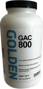 Golden GAC 800 Medium, 32oz Flasche - 946ml - Weiß - 3980-7/Ser B (Neu/Versiegelt) - Bild 1 von 4