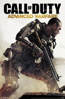 2014 ACTIVISION CALL OF DUTY ADVANCED WARFARE POSTER 22X34 NEW FREE SHIPPING