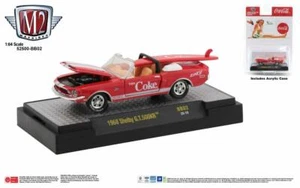 M2 Machines Coca Cola Bathing Beauties BB02 '68 Shelby GT500KR w/Surfboard - Picture 1 of 1