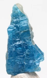 Muestra APATITE racimo de cristal azul mineral MADAGASCAR con tarjeta de identificación - Imagen 1 de 9
