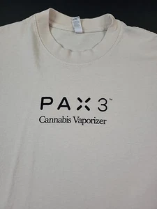 Y2k Pax Cannabis Vaporizer 'Get High Tech' Promo Tee, L, 23x29.5" - Picture 1 of 16