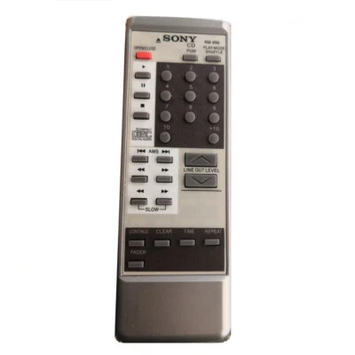 MARKENLOS Nuevo RM-990 para Sony Reproductor de CD Mando a Distancia CDP497 CDP590 CDP790 CDP970 CDP990