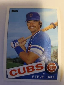 1985 TOPPS STEVE LAKE #98 NM  - Picture 1 of 1