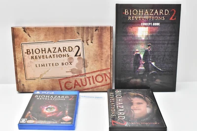 PS4 RESIDENT EVIL REVELATIONS 2 BIOHAZARD LIMITED EDITION Box CAPCOM 2015 - Bild 1 von 4