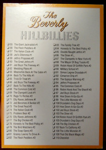 Beverly Hillbillies - Card #110 - Checklist - Eclipse 1993