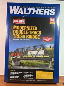 HO 933-4510 Walthers Cornerstone Modernizado Doble Vía Braguero KIT SELLADO - Imagen 1 de 3