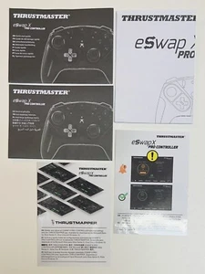Thrustmaster eSwap X Pro Controller Microsoft XBox One - Controller Manuals ONLY - Picture 1 of 3
