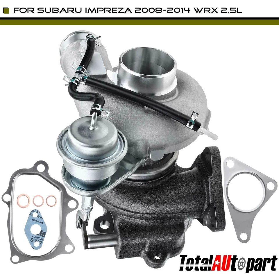 Turbocompresor con junta para Subaru Impreza 2008 2009 2010-2014 H4 2,5 L Foto 1 de 4