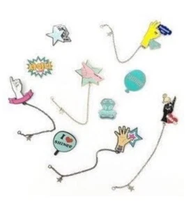 SHINee WORLD THE BEST 2018 FROM NOW ON Limited Official Pin Badge Complete 10set - Picture 1 of 2