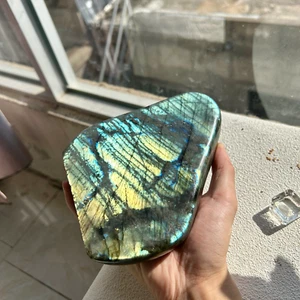 1785g 3. seltener natürlicher Labradorit Quarz Kristall Freiform Mineral Heilung - Bild 1 von 12