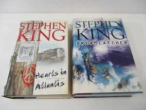Stephen King Hearts in Atlantis Dreamcatchers 1999 2001 HC DJ 1st Ed 2nd Print - Picture 1 of 11