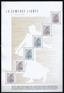 FRANKREICH 2021 BRIEFMARKE AUF BRIEFMARKE 1903 SEMEUSE LIGNEE BOGENMARKEN AUF BRIEFMARKEN 15394-5 - Bild 1 von 1