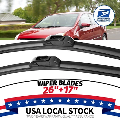 Premium Windshield Wiper Blades 26"&17" Combo Pack for Acura TLX 2015-2016 - Imagem 1 de 4