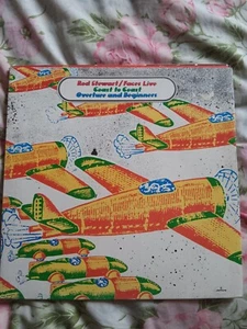 Rod Stewart / Faces Live Coast To Coast Overture And Beginners Record Vinyl Lp - Picture 1 of 7
