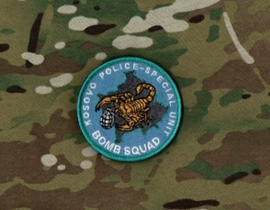 OTAN JTF POLICÍA DE KOSOVO OPERACIONES ESPECIALES UNIDAD EOD gancho/bucle PARCHE: ESCUADRÓN DE BOMBAS - Imagen 1 de 13